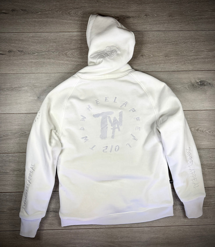 2WA ELITE Level II Armoured White OFFICIAL 210 STEALTH Pullover Hoodie