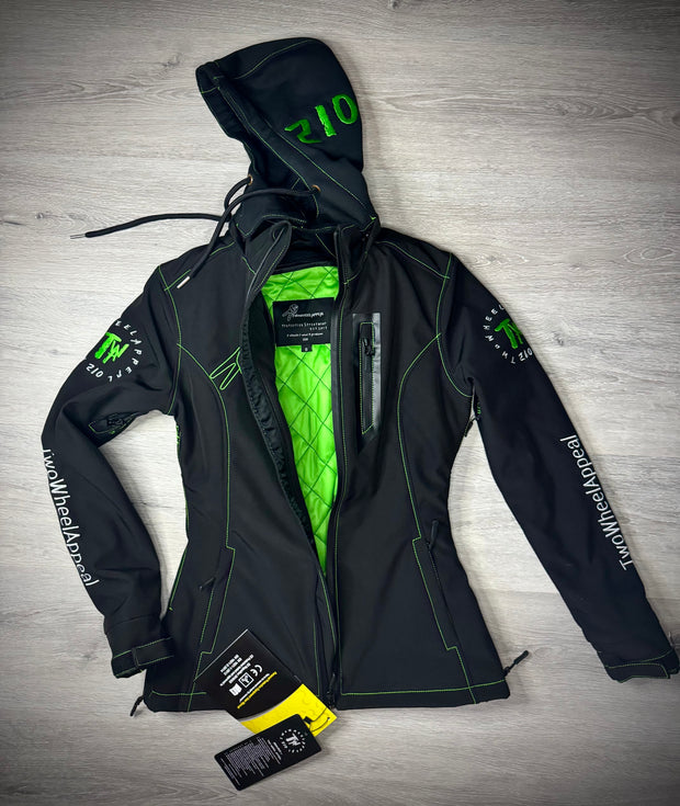 2WA™ Ladies ELITE Level II Armoured 210 GREEN MXC softSHELL® Jacket