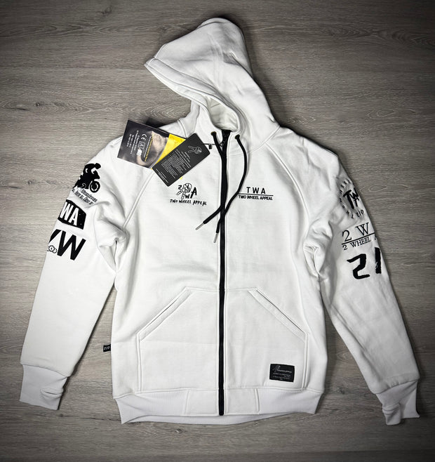 2WA ELITE Level II Armoured White OFFICIAL V2 Fleece Hoodie