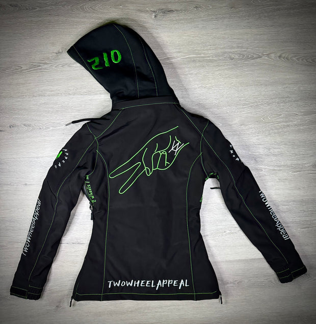 2WA™ Ladies ELITE Level II Armoured 210 GREEN MXC softSHELL® Jacket