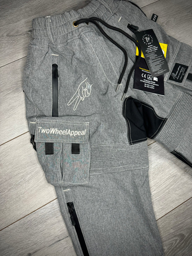 2WA Ladies ELITE Level II Armoured Grey softSHELL® Joggers