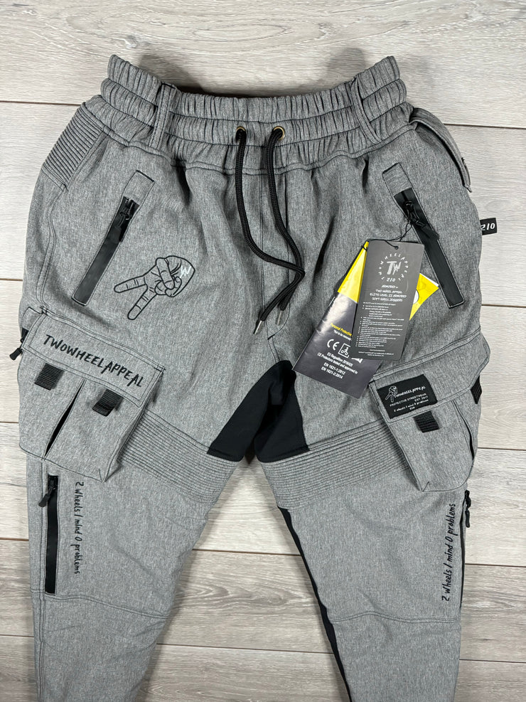 2WA Men's ELITE Level II Armoured Grey softSHELL® Joggers