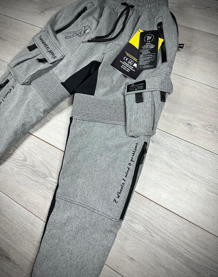 2WA Men's ELITE Level II Armoured Grey softSHELL® Joggers