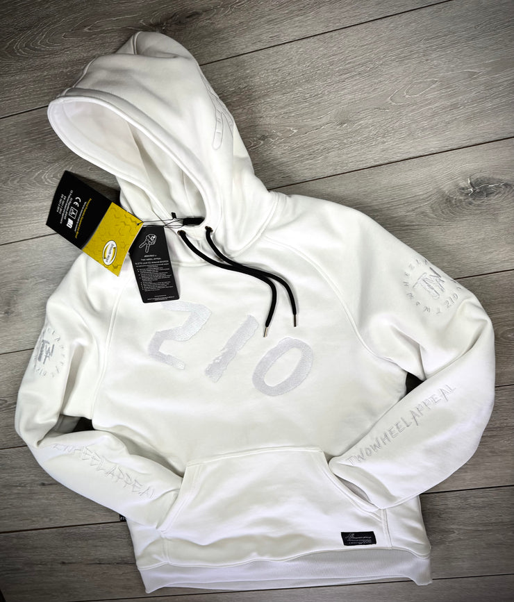 2WA ELITE Level II Armoured White OFFICIAL 210 STEALTH Pullover Hoodie