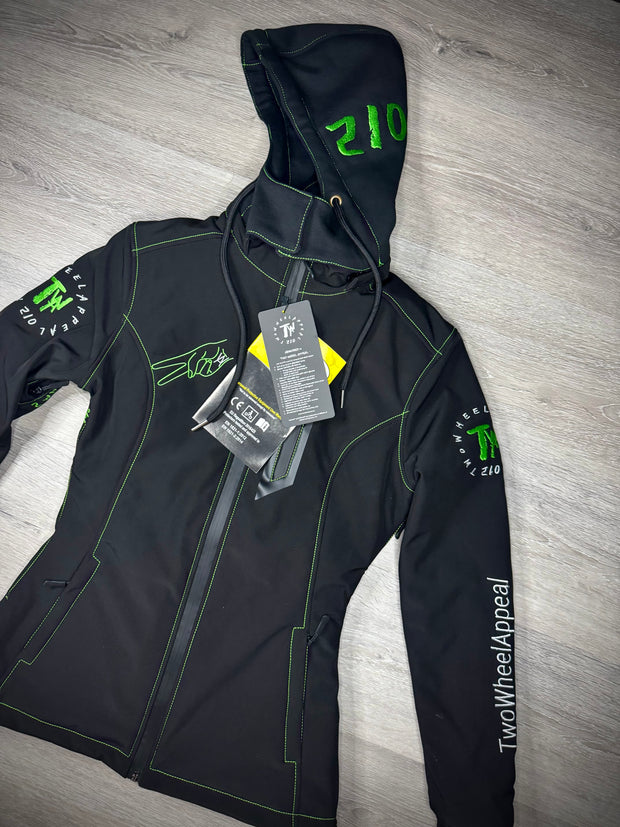 2WA™ Ladies ELITE Level II Armoured 210 GREEN MXC softSHELL® Jacket