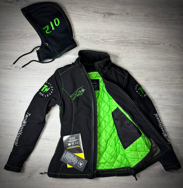 2WA™ Ladies ELITE Level II Armoured 210 GREEN MXC softSHELL® Jacket