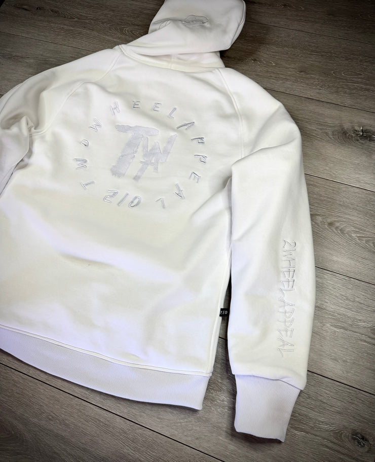 2WA ELITE Level II Armoured White OFFICIAL 210 STEALTH Pullover Hoodie