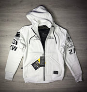 2WA ELITE Level II Armoured White OFFICIAL V2 Fleece Hoodie