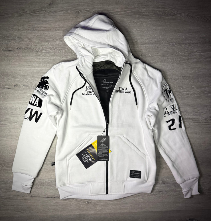 2WA ELITE Level II Armoured White OFFICIAL V2 Fleece Hoodie