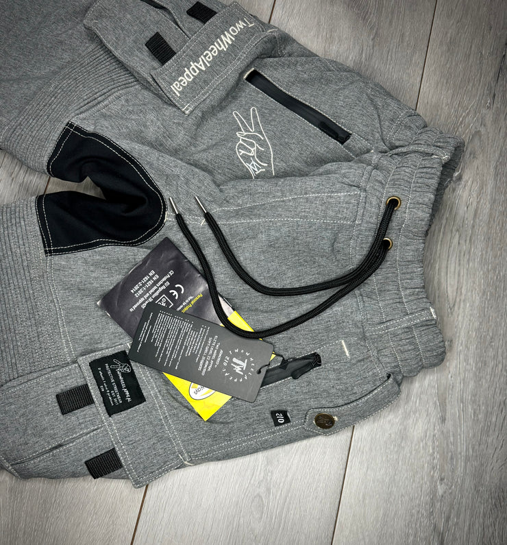 2WA Ladies ELITE Level II Armoured Grey softSHELL® Joggers