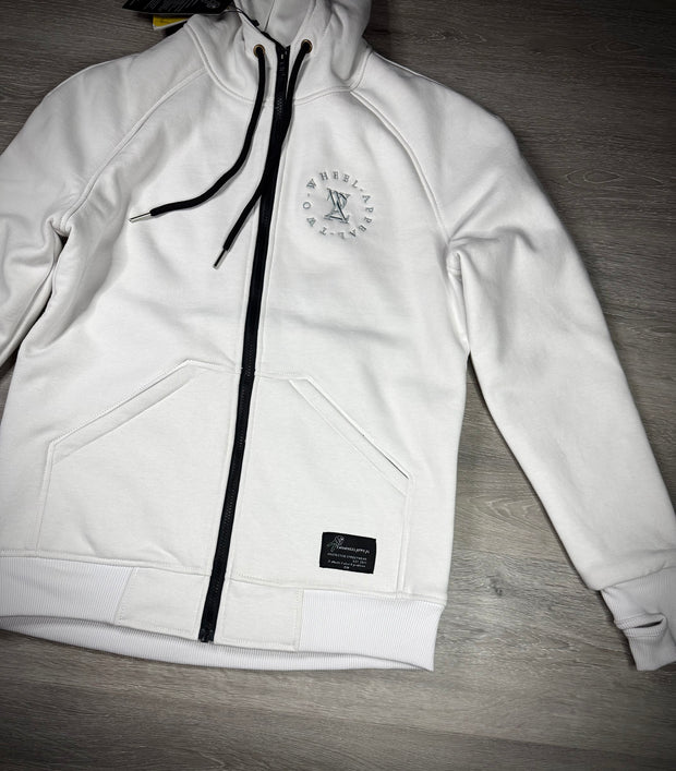 2WA ELITE Level II Armoured White CLASSIC Fleece Hoodie