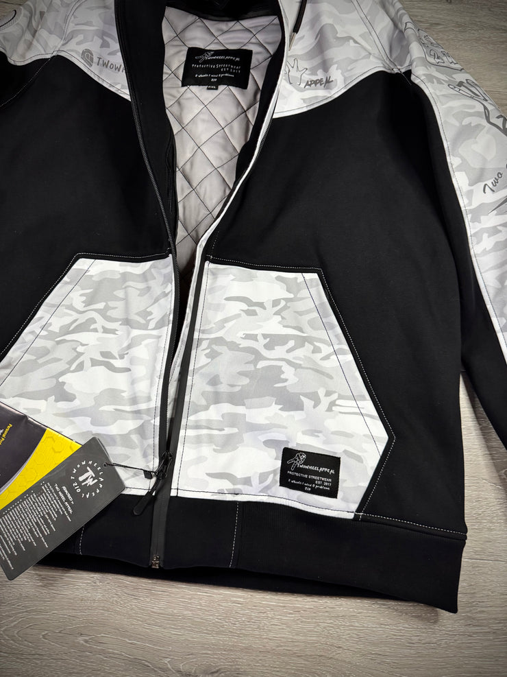 2WA Men's ELITE Level II Armoured MXC GHOST Reflective Camouflage Combination OFFICIAL TRIBUTE Jacket