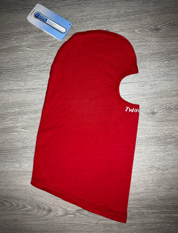 2WA™ OFFICIAL Rich Red COOLMAX® Balaclava