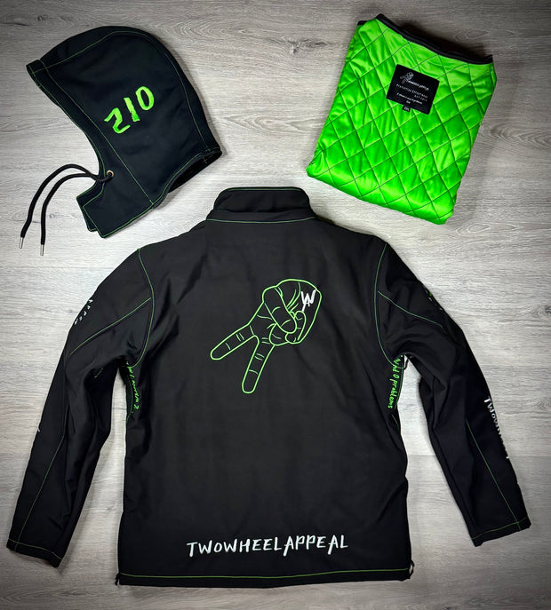 2WA™ Men's ELITE Level II Armoured 210 GREEN MXC softSHELL® Jacket