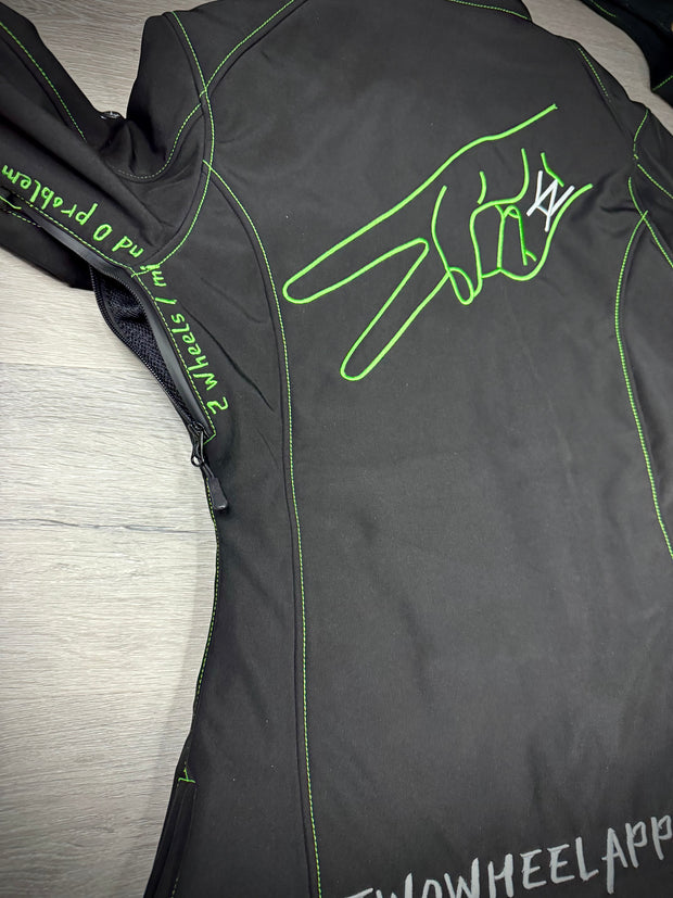 2WA™ Ladies ELITE Level II Armoured 210 GREEN MXC softSHELL® Jacket