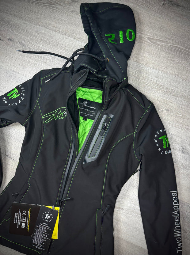 2WA™ Ladies ELITE Level II Armoured 210 GREEN MXC softSHELL® Jacket