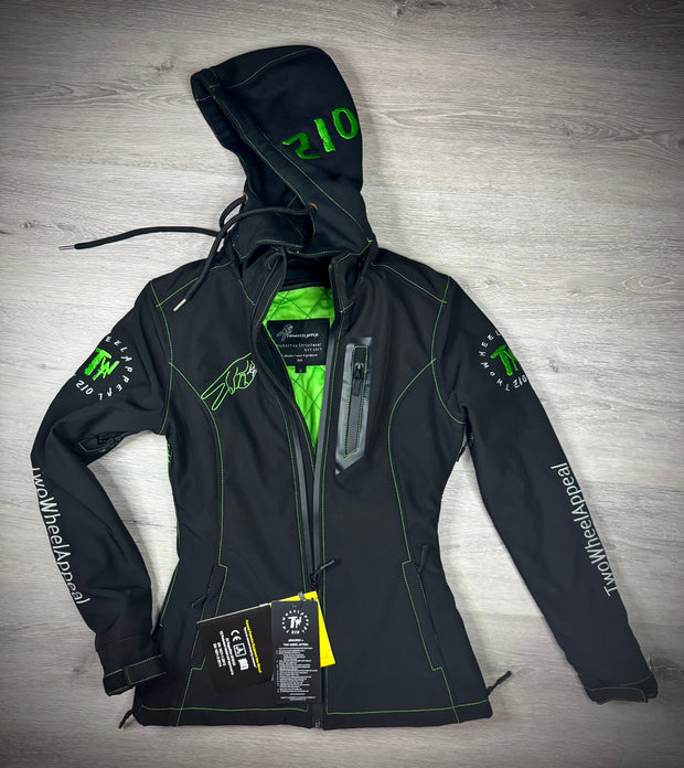 2WA™ Ladies ELITE Level II Armoured 210 GREEN MXC softSHELL® Jacket