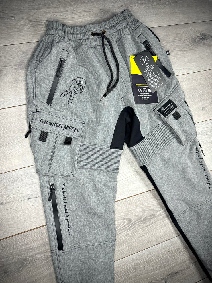 2WA Men's ELITE Level II Armoured Grey softSHELL® Joggers