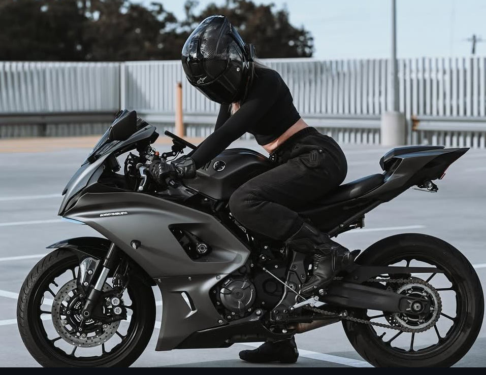 Armoured Motorcycle Track Pants - MotoCAP Rated Black - 2WA – Two