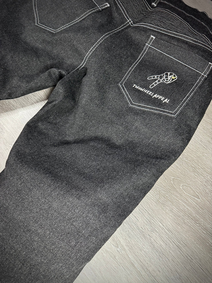 2WA ELITE Level II Armoured THUNDER® Black Denim SLC STREET Jeans