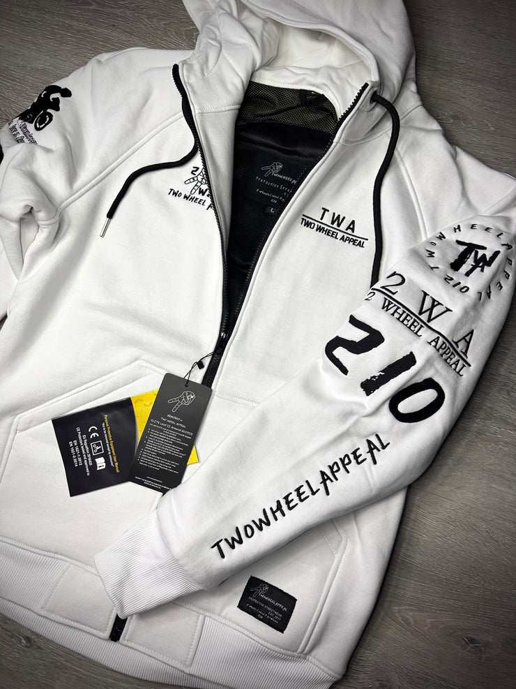 2WA ELITE Level II Armoured White OFFICIAL V2 Fleece Hoodie