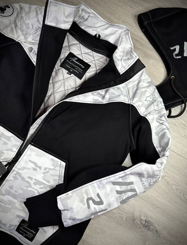 2WA Men's ELITE Level II Armoured MXC GHOST Reflective Camouflage Combination OFFICIAL TRIBUTE Jacket