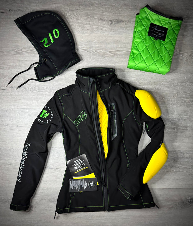 2WA™ Ladies ELITE Level II Armoured 210 GREEN MXC softSHELL® Jacket