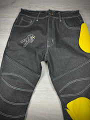 2WA ELITE Level II Armoured THUNDER® Black Denim SLC STREET Jeans
