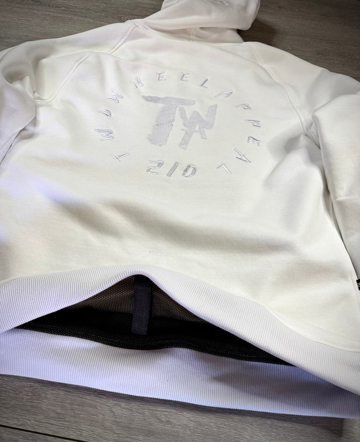 2WA ELITE Level II Armoured White OFFICIAL 210 STEALTH Pullover Hoodie