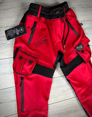 2WA Men's ELITE Level II Armoured Rich Red softSHELL® Joggers