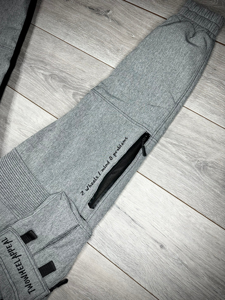 2WA Men's ELITE Level II Armoured Grey softSHELL® Joggers