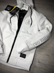 2WA ELITE Level II Armoured White CLASSIC Fleece Hoodie