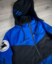 2WA Men's ELITE Level II Armoured MXC Bold Blue Combination OFFICIAL TRIBUTE Jacket