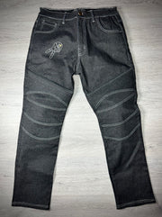 2WA ELITE Level II Armoured THUNDER® Black Denim SLC STREET Jeans