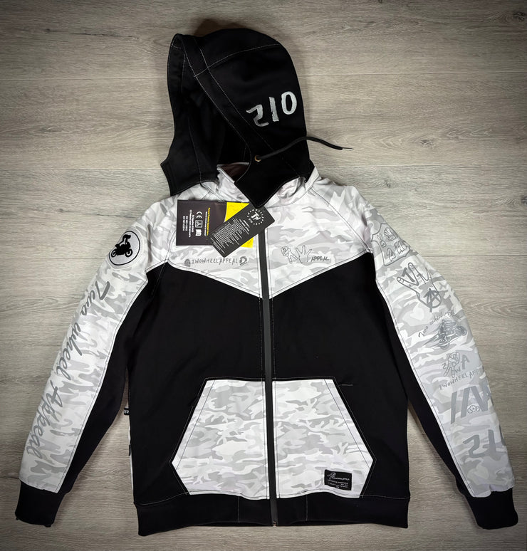 2WA Men's ELITE Level II Armoured MXC GHOST Reflective Camouflage Combination OFFICIAL TRIBUTE Jacket