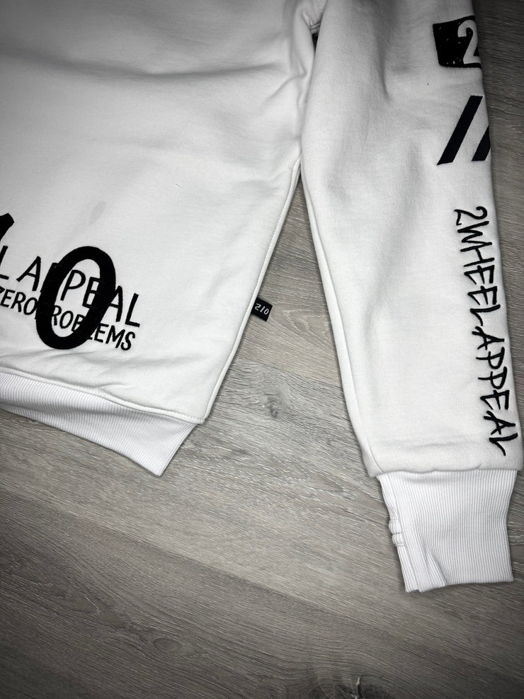 2WA ELITE Level II Armoured White OFFICIAL V2 Fleece Hoodie