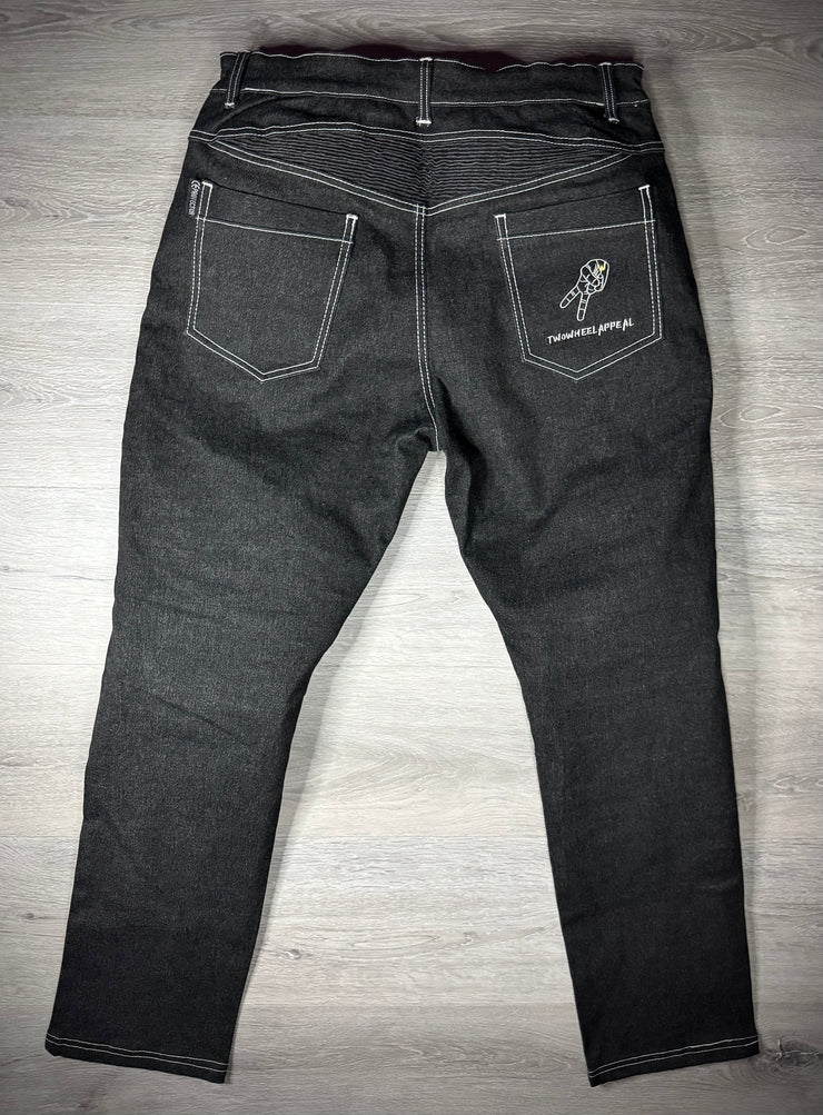 2WA ELITE Level II Armoured THUNDER® Black Denim SLC STREET Jeans
