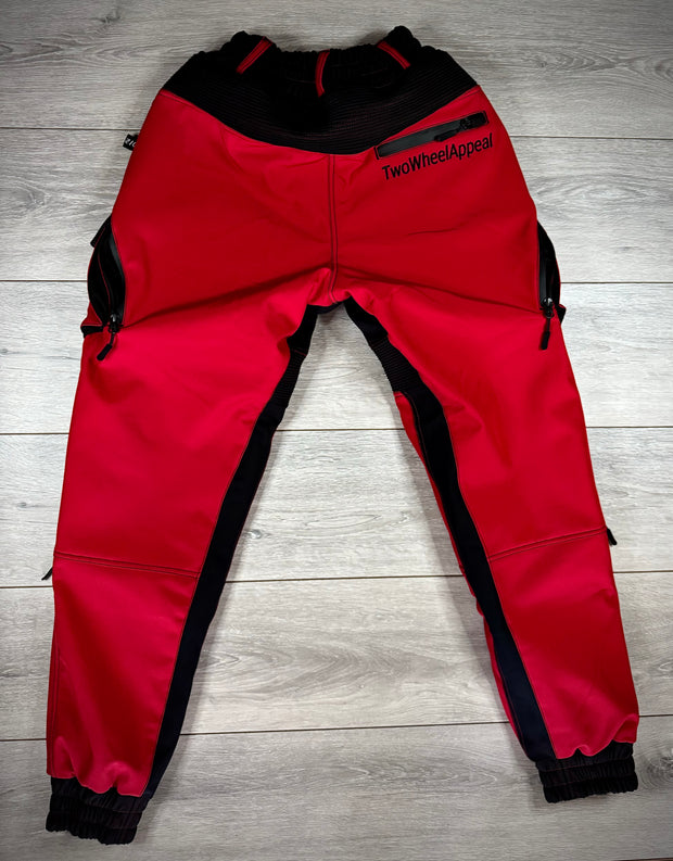 2WA Men's ELITE Level II Armoured Rich Red softSHELL® Joggers