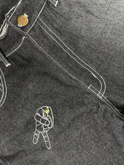 2WA ELITE Level II Armoured THUNDER® Black Denim SLC STREET Jeans
