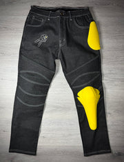 2WA ELITE Level II Armoured THUNDER® Black Denim SLC STREET Jeans