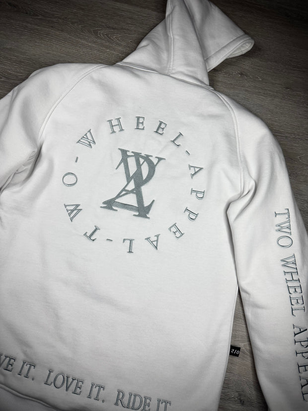 2WA ELITE Level II Armoured White CLASSIC Fleece Hoodie
