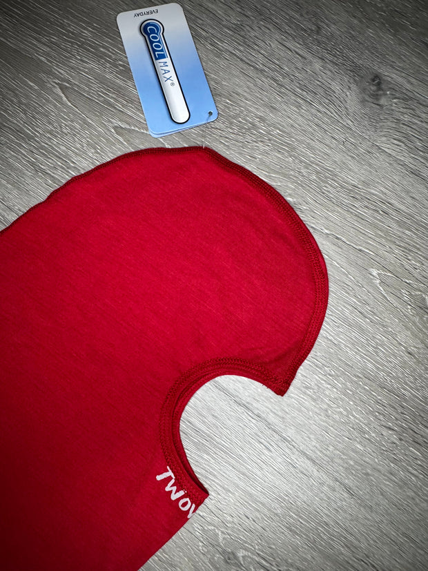 2WA™ OFFICIAL Rich Red COOLMAX® Balaclava