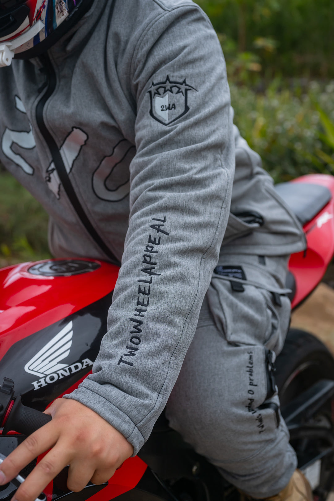 2WA™ Men's ELITE Level II Armoured Grey OFFICIAL softSHELL