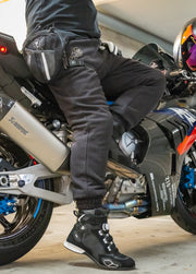 2WA™ ELITE Level II Armoured Black RYDERZ Trak Daks