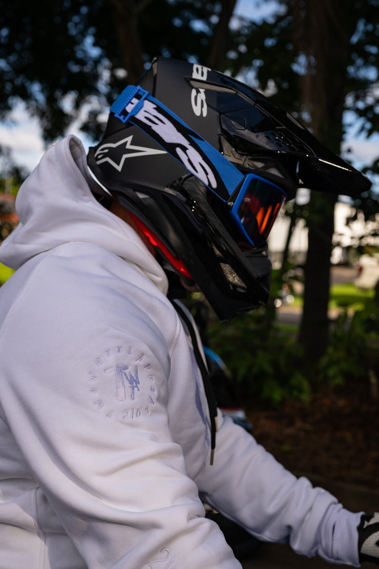 2WA ELITE Level II Armoured White OFFICIAL 210 STEALTH Pullover Hoodie