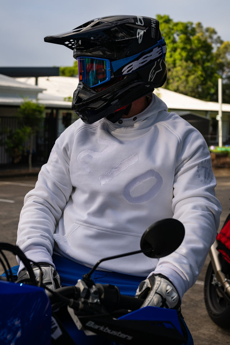 2WA ELITE Level II Armoured White OFFICIAL 210 STEALTH Pullover Hoodie