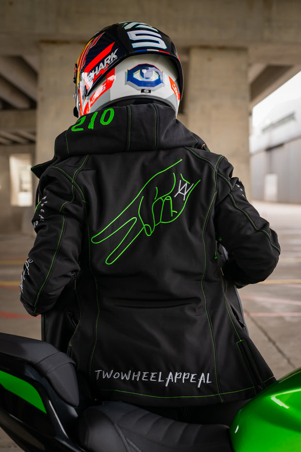 2WA™ Ladies ELITE Level II Armoured 210 GREEN MXC softSHELL® Jacket