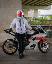 2WA™ ELITE Level II Armoured White CLASSIC Fleece Hoodie