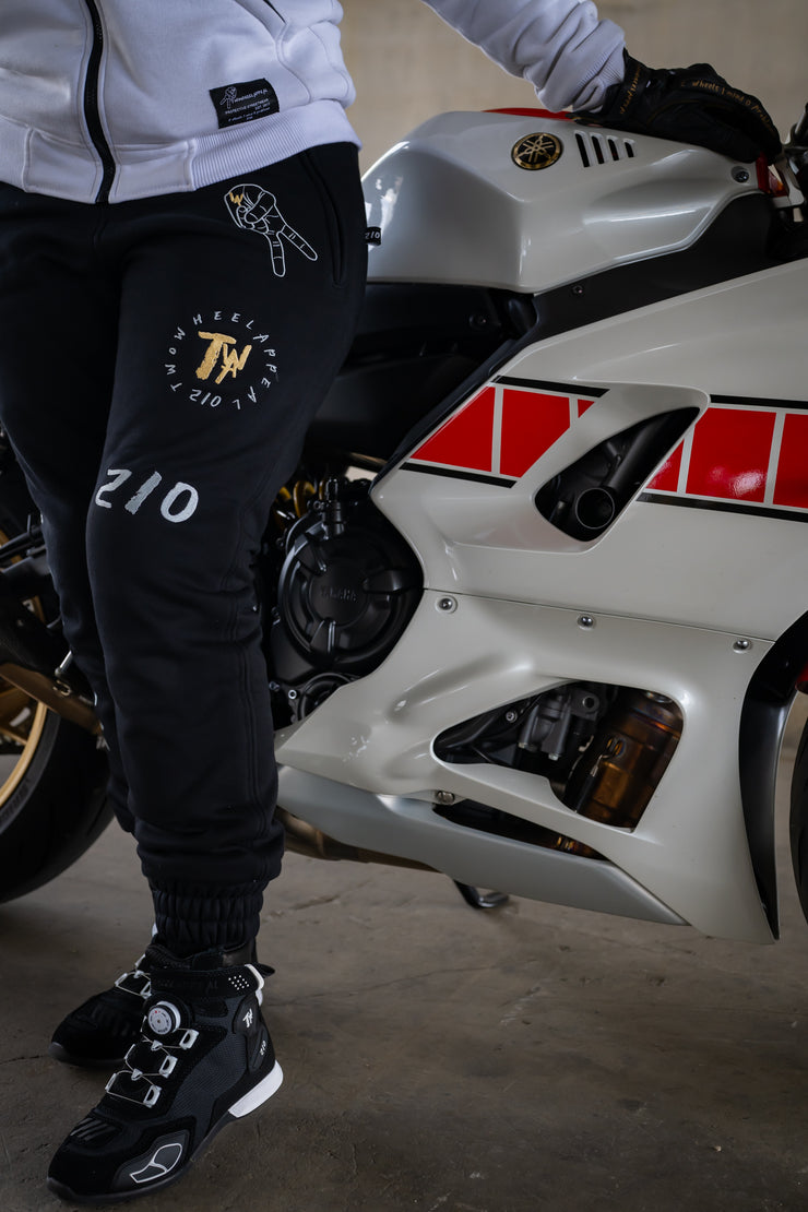 2WA™ ELITE Level II Armoured Black OFFICIAL RYDERZ Trak Daks