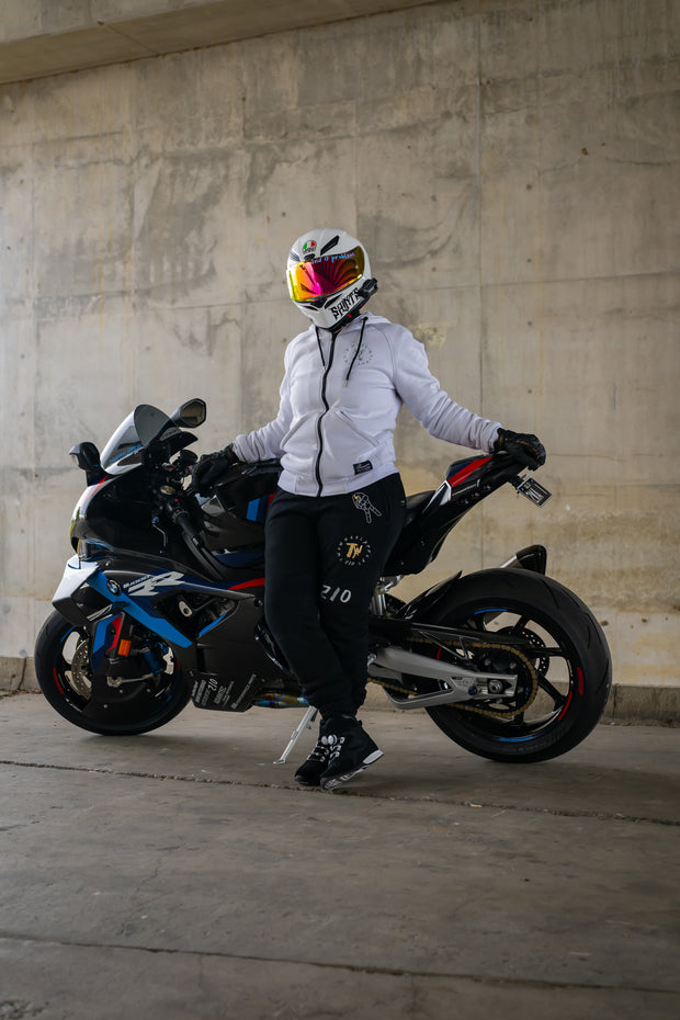 2WA™ ELITE Level II Armoured White CLASSIC Fleece Hoodie